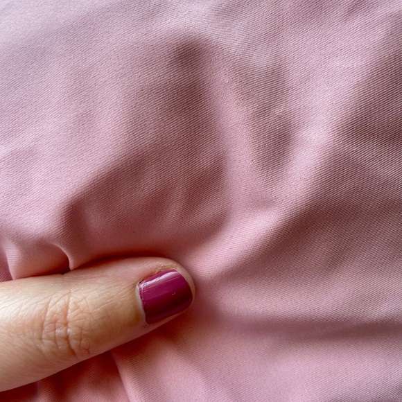 Madewell Second Wave Square Neck Tank One-Piece Swimsuit in colour Pink Icing - Picture 8 of 8